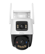 IMOU IP CAMERA CRUISER DUAL 2 PRO 8MP IPC-S7XFP-8U0WED, OUTDOOR, DUAL CAMERA 4 FIXED & 4 MOTORIZED ROTATED PTZ, H.265/H.264, 8X DIGITAL ZOOM, IR 30M, WIFI, ETHERNET, MICRO SD, MIC&SPEAKER, 2-WAY TALK, BUILT IN SIREN &SPOTLIGHT, DC12V1A, 3YW.