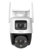 IMOU IP CAMERA CRUISER DUAL 10MP IPC-S7XP-10M0WED-0360B-IMOU, OUTDOOR, 5MP FIXED & 5 MP PAN&TILT PTZ CAMERA, H.265/H.264, 8X DIGITAL ZOOM,WIFI, ETHERNET 100MBPS, MICRO SD UP TO 256GB SLOT, MIC&SPEAKER, 2 WAY TALK, BUILT IN SIREN, DC 12V, 2YW.