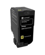 LEXMARK CS725 YELLOW RET. P. TONER CRTR HC (74C2HY0) (LEX74C2HY0)