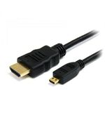 ΚΑΛΏΔΙΟ MEDIARANGE HDMI/MICRO HDMI VERSION 1.4 WITH ETHERNET  GOLD-PLATED 1.0M BLACK (MRCS146)