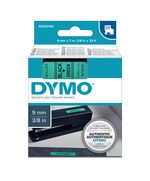 ΤΑΙΝΊΑ ΕΤΙΚΕΤΟΓΡΆΦΟΥ DYMO STANDARD 40919 9 MM X 7 M (ΜΑΎΡΑ ΓΡΆΜΜΑΤΑ ΣΕ ΠΡΆΣΙΝΟ ΦΌΝΤΟ) (S0720740) (DYMO40919)