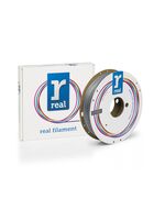 REAL PLA SATIN 3D PRINTER FILAMENT - SATIN SILVER - SPOOL OF 0.05KG - 1.75MM (REALPLASATINSILVER500MM175)