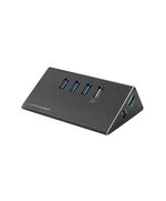 LC-POWER USB 3.0 HUB 3 -PORT USB-A (ΜΑΎΡΟ) (LC-HUB-ALU-2B-4) (LC-HUB-ALU-2B-4)