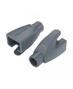 VENTION RJ45 STRAIN RELIEF BOOTS GRAY PVC TYPE 100-PACK (IODH0-100) (VENIODH0-100)
