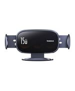 BASEUS CAR HOLDER WITH INDUCTIVE CHARGER LIGHTCHASER BLACK (C40355901111-00) (BASC40355901111-00)