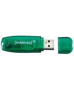 INTENSO USB 2.0 STICK  8GB RAINBOW LINE GREEN (3502460) (NSO3502460)
