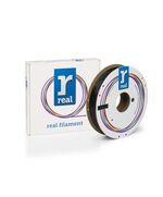 REAL PETG 3D PRINTER FILAMENT - BLACK - SPOOL OF 0.5KG - 1.75MM (REALPETGSBLACK500MM175)