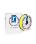 REAL PETG 3D PRINTER FILAMENT - TRANSLUCENT YELLOW - SPOOL OF 0.5KG - 1.75MM (REALPETGTYELLOW500MM175)