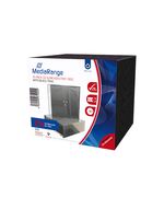 MEDIARANGE 25-PACK CD SLIMCASES FOR 1 DISC WITH BLACK TRAY (MRBOX32-25)