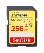 SANDISK EXRTEME SDXC 256GB CLASS 10 U3 V30 UHS-I (SDSDXWV-256G-GNCIN) (SANSDSDXWV-256G-GNCIN)