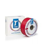 REAL ABS PLUS 3D PRINTER FILAMENT -RED - SPOOL OF 1KG - 2.85MM (REALABSPLUSRED1000MM285)