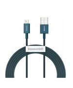 BASEUS LIGHTNING SUPERIOR SERIES CABLE, FAST CHARGING, DATA 2.4A, 1M BLUE (CALYS-A03) (BASCALYS-A03)