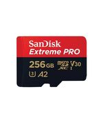 SANDISK EXTREME PRO MICROSDXC 256GB CLASS 10 U3 V30 A2 UHS-I ΜΕ ΑΝΤΆΠΤΟΡΑ