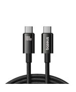 BASEUS CABLE USB TUNGSTEN GOLD USB-C TO USB-C 100W 1,5M BLACK (P10319800111-00) (BASP10319800111-00)