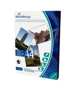 ΦΩΤΟΓΡΑΦΙΚΌ ΧΑΡΤΊ MEDIARANGE ΓΙΑ INKJET ΕΚΤΥΠΩΤΈΣ Α4 DUAL-SIDE HIGH-GLOSSY 160G/M²  50 ΦΎΛΛΑ (MRINK108)