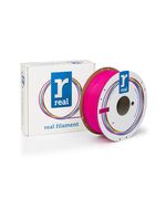 REAL PLA 3D PRINTER FILAMENT - FLUORESCENT PINK - SPOOL OF 1KG - 2.85MM (REALPLAFPINK1000MM285)