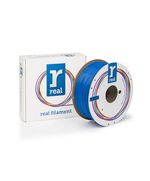 REAL PETG 3D PRINTER FILAMENT - BLUE - SPOOL OF 1KG - 1.75MM (REALPETGSBLUE1000MM175)