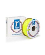 REAL PETG 3D PRINTER FILAMENT - TRANSLUCENT YELLOW - SPOOL OF 1KG - 1.75MM (REALPETGYELLOW1000MM175)