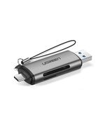 UGREEN 2-IN-1 USB 3.0 / USB-C CARD READER (50706) (UGR50706)