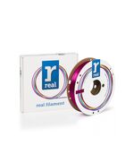 REAL PLA SATIN 3D PRINTER FILAMENT - SATIN SCARLET - SPOOL OF 0.5KG - 1.75MM (REALPLASATINSCARLET500MM175)