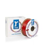 REAL PETG 3D PRINTER FILAMEN-RED-SPOOL OF 1KG - 2.85MM (REALPETGRRED1000MM285)