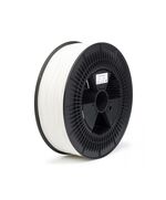 REAL PETG 3D PRINTER FILAMENT WHITE- SPOOL OF 5KG - 2.85MM (REALPETGRWHITE5000MM285)