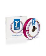 REAL PLA 3D PRINTER FILAMENT - SATIN RED - SPOOL OF 0.5KG – 2.85MM (REALPLASATINSCARLET500MM285)