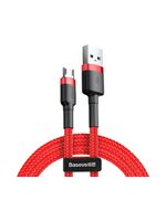 BASEUS CAFULE BRAIDED USB 2.0 TO MICRO USB CABLE ΚΌΚΚΙΝΟ 1M (CAMKLF-B09) (BASCAMKLFB09)