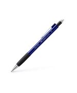 FABER-CASTELL ΜΗΧΑΝΙΚΌ ΜΟΛΎΒΙ 0.7MM ΜΕ ΓΌΜΑ - ΜΠΛΕ ΣΚΟΎΡΟ (134755) (FAB134755)