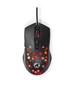 NEDIS RGB GAMING ΠΟΝΤΊΚΙ 7200 DPI ΜΑΎΡΟ (GMWD410BK) (NEDGMWD410BK)