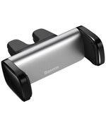 BASEUS STEEL CANNON CLAMP HOLDER TO VENTILATION GRID SILVER (SUGP-0S) (BASSUGP-0S)
