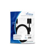 ΚΑΛΏΔΙΟ MEDIARANGE SVGA MONITOR VGA PLUG/VGA SOCKET 1.8M BLACK (MRCS148)