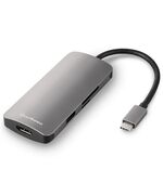 SHARKOON USB-C DOCKING STATION ΜΕ HDMI 4K PD ΓΚΡΙ (MPADG) (SHRMPADG)