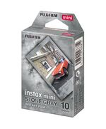 FUJIFILM COLOR INSTAX MINI INSTANT ΦΙΛΜ (10 EXPOSURES) STONE GREY (16754043) (FJM16754043)
