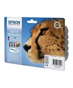 EPSON ΜΕΛΆΝΙ INKJET T0715 MULTIPACK (C13T07154012) (EPST071540)