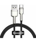 BASEUS USB CABLE FOR USB-C CAFULE, 66W, 1M (BLACK) (CAKF000101) (BASCAKF000101)