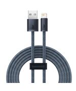 BASEUS DYNAMIC SERIES CABLE USB TO LIGHTNING, 2.4A, 2M GRAY (CALD000516) (BASCALD000516)