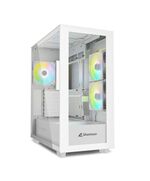 SHARKOON REBEL C60 RGB GAMING MIDI TOWER ΚΟΥΤΊ ΥΠΟΛΟΓΙΣΤΉ ΜΕ ΠΛΑΪΝΌ ΠΑΡΆΘΥΡΟ ΛΕΥΚΌ (REBC60RGBWH) (SHRREBC60RGBWH)