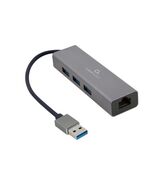GEMBIRD USB 3.0 HUB 3 ΘΥΡΏΝ ΜΕ ΣΎΝΔΕΣΗ USB-A ΓΚΡΙ (A-AMU3-LAN-01) (GEMA-AMU3-LAN-01)
