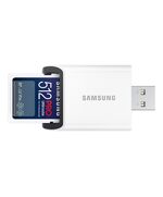SAMSUNG SDXC 512GB CLASS 10 U3 V30 UHS-I (MB-SY512SB/WW) (SAMMB-SY512SB-WW)