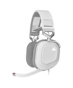 CORSAIR HEADSET  HS80 RGB OVER EAR GAMING WHITE (CA-9011238-EU) (CORCA-9011238-EU)