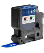 ΤΑΙΝΊΑ ΕΤΙΚΕΤΟΓΡΆΦΟΥ DYMO IND RHINO TAPE VINYL WHITE ON BLUE 19MM (1805417) (DYM1805417)