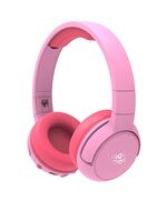 KIDDOBOO BLUETOOTH HEADPHONES FLAMINGO PINK (KBHB02-PNK)