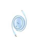BASEUS RETRACTABLE USB-C TO LIGHTNING CABLE 20W ΜΠΛΕ 1M (P10364501311-00) (BASP10364501311-00)