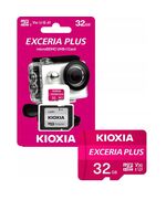 KIOXIA EXCERIA PLUS MICROSDHC 32GB CLASS 10 U3 V30 A1 UHS-I (LMPL1M032GG2) (KIOLMPL1M032GG2)