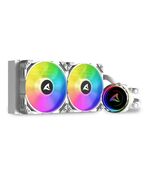 SHARKOON S80 RGB ΥΔΡΌΨΥΞΗ ΕΠΕΞΕΡΓΑΣΤΉ ΔΙΠΛΟΎ ΑΝΕΜΙΣΤΉΡΑ 120MM WHITE (38602) (SHR38602)