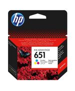 HP ΜΕΛΆΝΙ INKJET NO.651 TRI-COLOUR (C2P11AE) (HPC2P11AE)