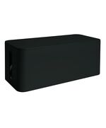 MEDIA RANGE CABLE TIDY BOX BIG-SIZED 405X133X155 MM BLACK (MRCS308)