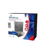 MEDIARANGE CD SLIMCASE FOR 1 DISC 5.2MM BLACK TRAY (10 PACK) (MRBOX32)