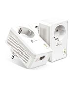 TP-LINK AV1000 GIGABIT PASSTHROUGH POWERLINE STARTER KIT (TL-PA7017P KIT)